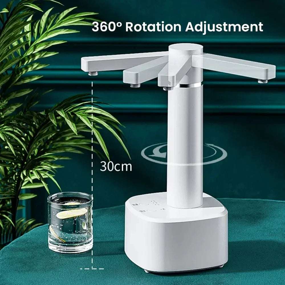 Electric Water Gallon Pump – Automatic, Rechargeabl…