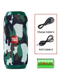 Portable Bluetooth Speaker – Outdoor Wireless Woofer with FM/TF Card/USB Flash Drive