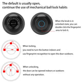 Biometric Fingerprint Smart Door Lock – Keyless Electronic Security Entry