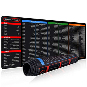 Extended Office Mouse Pad – Large Keyboard & Mousepad for Excel, PowerPoint, Word, Gaming