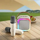 Bluetooth Speaker – Portable Home Karaoke Mini Wireless Audio with Microphone