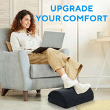 Ergonomic Footrest Pillow – Supportive Cushion for Under Desk, Home & Office Comfort