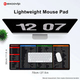 Extended Office Mouse Pad – Large Keyboard & Mousepad for Excel, PowerPoint, Word, Gaming