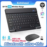 Mini Bluetooth Keyboard & Mouse Set – Rechargeable for Phone, Tablet, PC, and Laptop