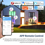 Smart LED Bulb – E27/E26 WiFi & Bluetooth RGB Light with Remote Control