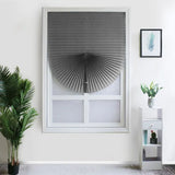 Self-Adhesive Pleated Blinds – Folding Window Shades for Home