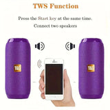 Portable Bluetooth Speaker – Outdoor Wireless Woofer with FM/TF Card/USB Flash Drive