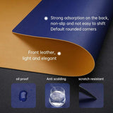 Large Gaming Mouse Pad – Waterproof PU Desk Mat for Computer, Keyboard & Mouse