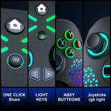 RGB Wireless Gamepad Controller – Multi-Function Joystick for PC, Xbox, and More