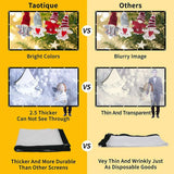 Foldable Projection Screen 60-150 Inches – 16:9 Outdoor Full HD 2K 4K Projector Screen