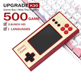 Portable Handheld Game Console – Built-in 500 Games, 2.8-inch Screen, Retro TV Gaming