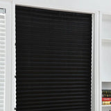 Self-Adhesive Pleated Blinds – Folding Window Shades for Home