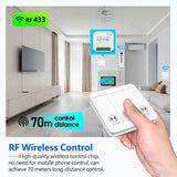 433 MHz RF Curtain Switch Module – Wireless Remote for Motorized Blinds