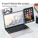 Magnetic Laptop Screen Support – Adjustable Folding Holder for Tablet & Phone