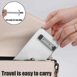 Mini Foldable Phone Stand – Adjustable Zinc Alloy Laptop Holder with Self-Adhesive Kickstand