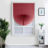 Self-Adhesive Pleated Blinds – Folding Window Shades for Home