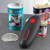Electric Can Opener – One-Touch Automatic Jar & Bottle Opener for Kitchen Use