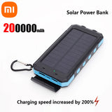 20000mAh Solar Power Bank – Portable Charger with USB-A and USB-C Fast Charging
