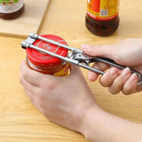 Adjustable Bottle Opener – Stainless Steel, Labor-Saving Jar & Can Opener for Kitchen Use