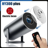 HY300 Plus Projector – Android 4K 1280x720P Video Cinema Portable Outdoor Projector