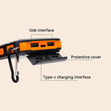 20000mAh Solar Power Bank – Portable Charger with USB-A and USB-C Fast Charging