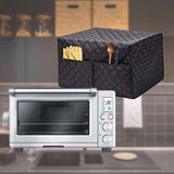 AirFryer Smart Oven Dustproof Cover – Cotton Quilted Kitchen Appliance Protector with Storage Pockets
