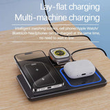 3-in-1 Foldable Wireless Charging Station – Fast Charging Dock for iPhone, iWatch, and AirPods