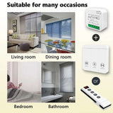 433 MHz RF Curtain Switch Module – Wireless Remote for Motorized Blinds