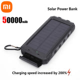 20000mAh Solar Power Bank – Portable Charger with USB-A and USB-C Fast Charging