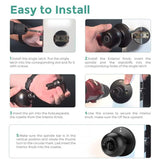 Biometric Fingerprint Smart Door Lock – Keyless Electronic Security Entry