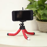 Mini Flexible Sponge Octopus Tripod for iPhone Samsung Xiaomi Huawei Mobile Phone Smartphone Tripod for Gopro 8 7 5 Camera