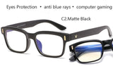 Anti Blue Ray Computer Glasses Men Screen Radiation Eyewear Brand Design Office Gaming Blue Light Goggle UV Blocking Eye Spectacles - Techngeek