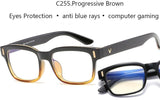Anti Blue Ray Computer Glasses Men Screen Radiation Eyewear Brand Design Office Gaming Blue Light Goggle UV Blocking Eye Spectacles - Techngeek