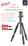 RT55C Professional carbon fibre tripod for digital camera tripod Suitable for travel