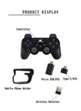 Data Frog Android Wireless Gamepad For Android Phone/PC/PS/TV Box Joystick 2.4G - Techngeek