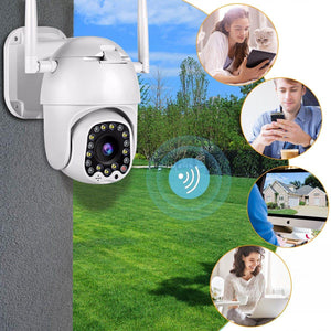 ANBIUX Cloud 1080P Wifi PTZ Camera Outdoor 2MP Auto Tracking CCTV Home Security IP Camera - Techngeek