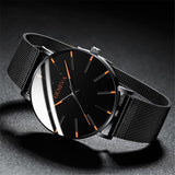 2020 Minimalist Men's Fashion Ultra Thin Watches - Techngeek