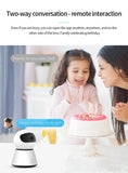 720/1080P PTZ Wireless Mini IP Camera Move Detection Infrared Night Vision Home Security Surveillance Wifi Camera Cloud Service - Techngeek