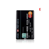 Real Capacity Credit American express cards style USB flash drive memory stick Pen drive