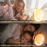 Wake Up Light Sunrise Simulation Alarm Clock