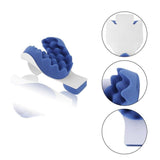 Neck Support Tension Reliever Neck Shoulder Relaxer Blue Sponge Releases Muscle Tension Relieves Tightness Soreness Therapeutic - Techngeek