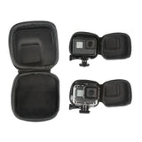 SHOOT for GoPro Hero 8 7 6 5 Black Mini EVA Protective Storage Case Bag Box Mount for Go Pro Hero 8 7 5 Black Silver Accessories - Techngeek