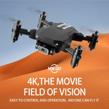 Xkj 2020 new mini drone 4k 1080p hd camera wifi fpv rc drone toy