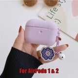 AirPods Case Cute Cartoon Bear Earphone Cases For AirPods 2 ins Style Cat Dog Flower Pendant Soft Silicone Protect Cover - Techngeek