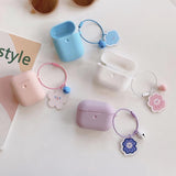 AirPods Case Cute Cartoon Bear Earphone Cases For AirPods 2 ins Style Cat Dog Flower Pendant Soft Silicone Protect Cover - Techngeek