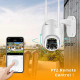 ANBIUX Cloud 1080P Wifi PTZ Camera Outdoor 2MP Auto Tracking CCTV Home Security IP Camera - Techngeek