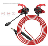 PS4 Gaming Earphones with Microphone For Pubg CODMW Fortnite PS4 CSGO Casque Games Headset 7.1 With Mic Volume Control PC Gamer Earphones - Techngeek