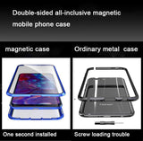 Magnetic Metal Case For Samsung Galaxy note 10 S10 Lite A50 A51 A70 A71 a 41 A10 A21S 5G a20e m31 M21 - Techngeek