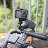 O Shape Handlebar Clamp Mount For GoPro Hero 8 7 6 5