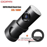 DDPai Mini3 Car Camera WiFi 1600P HD Night Vision Dash Cam eMMC 32GB Car DVR Mini Camera Auto Video Recorder 24H Parking Monitor - Techngeek